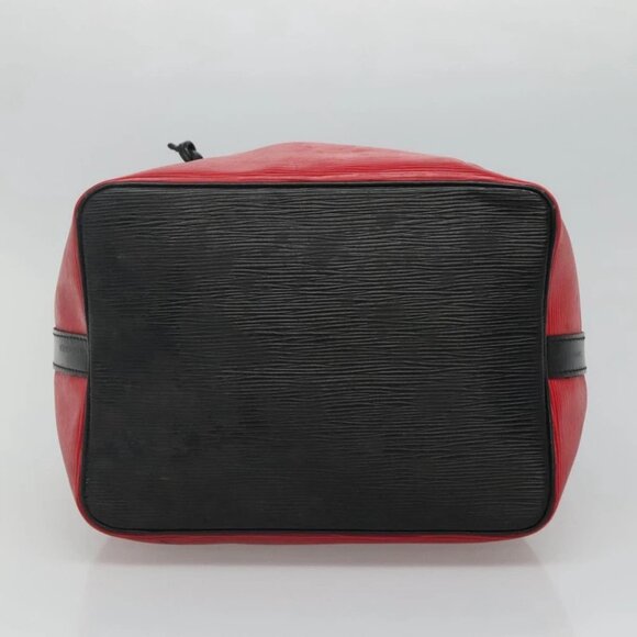 LOUIS VUITTON Epi Petit Noe Shoulder Bag Bicolor Black Red - Picture 6 of 16